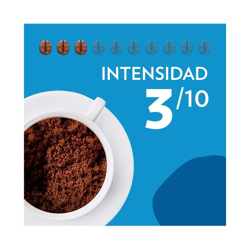 LAVAZZA Café Molido natural Descafeinado Intensidad 3/10 250 g.