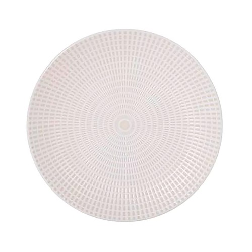 Plato hondo Ivory blanco de 20 cm, SANTA CLARA.