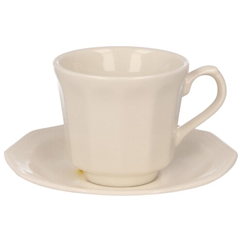 Set de café, 2 tazas con platos modelo Artic White CHURCHILL.