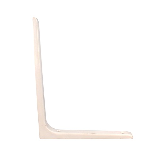 Escuadra fija de aluminio 200x250mm, color blanco, ARREGUI.