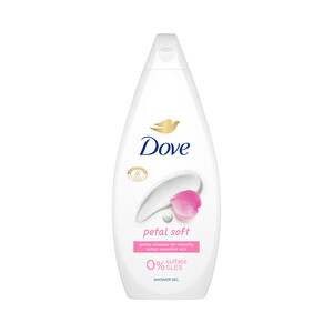 Imagen de DOVE Gel renovador para baño o ducha con extracto de rosa y peonia DOVE 720 ml.