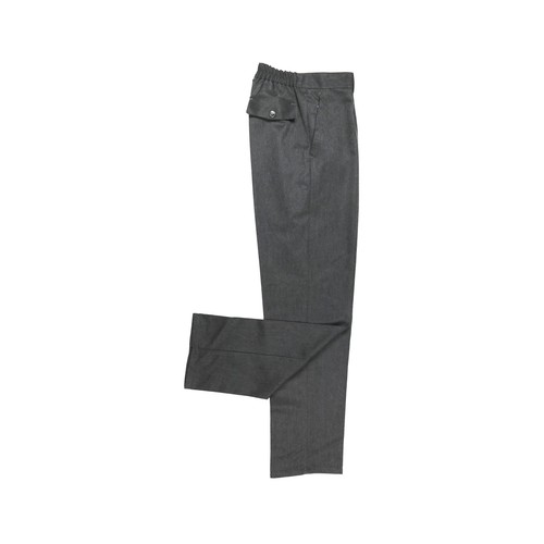 Pantalón de uniforme gris, talla 6.