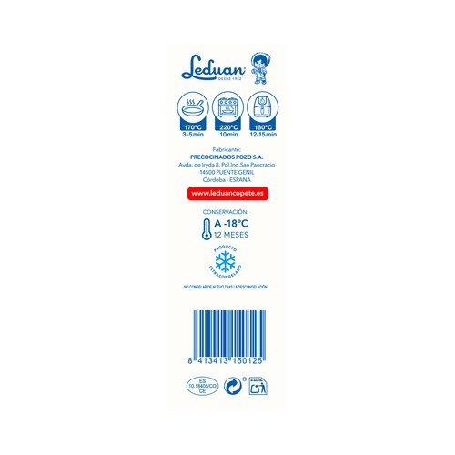 Combinan la intensidad del jamón con un relleno de queso fundente, envueltos en un empanado crujiente que garantiza una experiencia completa en cada bocado.Son un clásico imprescindible en cualquier carta, adaptado a un formato práctico que facilita su preparación y presentación.