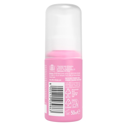 CHILLY Desodorante íntimo en pulverizador para pieles delicadas 50 ml.