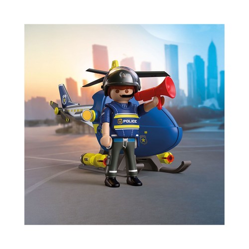 PLAY MOBIL. 72080 Helicóptero de policía con radar