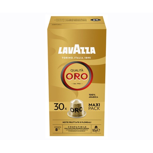 LAVAZZA Café cápsulas  qualita oro 30 uds. 165 g.