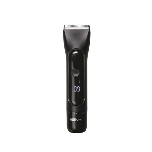 Cortapelos QILIVE Q.7374, altura de corte ajustable, pantalla LED, duración batería hasta 180 min