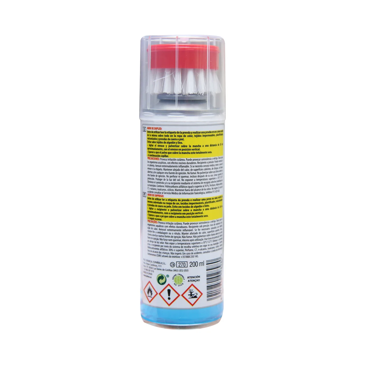 LUBREX Quitamanchas spray con cepillo LUBREX 200 g