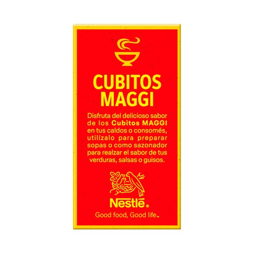 MAGGI Cubitos de caldo 32 pastillas x 128 g.