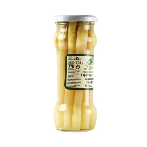 EL PILAR Espárragos blancos 6/12 piezas frasco de 205 g.