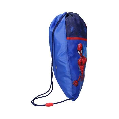 Mochila deportiva con cuerdas Spiderman. SPIDERMAN