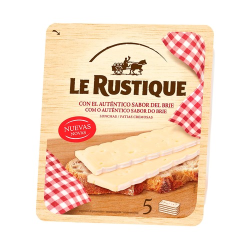 LE RUSTIQUE Queso brie en lonchas 125 g. 
