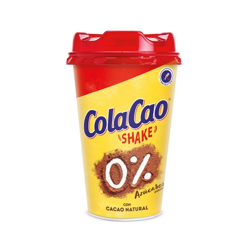 COLACAO SHAKE Batido de cacao cremoso 0% materia grasa 200 ml.