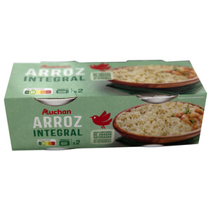 Imagen de PRODUCTO ALCAMPO Arroz integral cocido (vasito microondas), listo para calentar y comer 2 x 125 g.