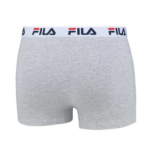 Pack 2 boxer FILA, color gris, talla L