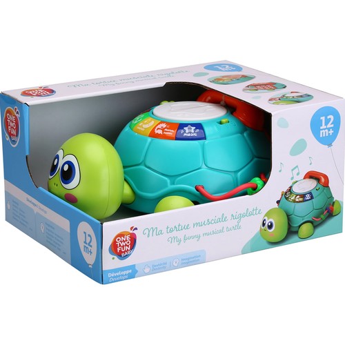 Mi Divertida Toruga Musical 25X20X11Cm ONE TWO FUN ALCAMPO