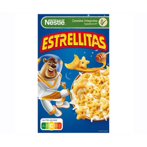 NESTLÉ Cereales con miel en forma de Estrellitas 450 g.
