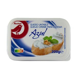 Imagen de AUCHAN Queso de untar azul 200 g. Producto Alcampo