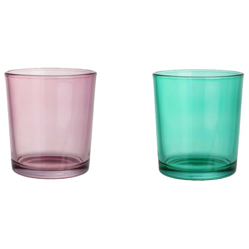 Vaso 14cl chiquito, verde o rosa. ACTUEL