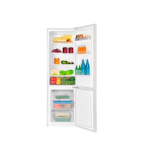 Frigorífico combi 176cm FAGOR 3FFK-5510, Low Frost, clasificación energética: E, H: 176cm, A: 54cm, F: 55cm, capacidad total: 262L.