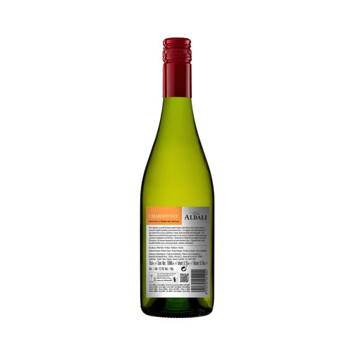 VIÑA ALBALI  Vino blanco Chardonnay con IGP Vinos de la Tierra de Castilla VIÑA ALBALI  botella de 75 cl.