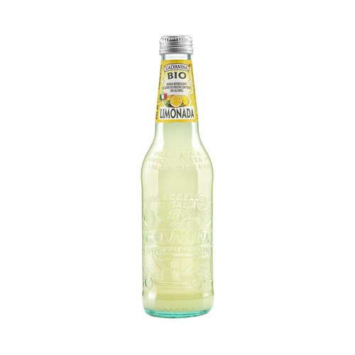 GALVANINA Refresco de limón ecológico botella 33.5 cl.