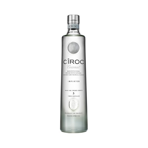 CÎROC Vodka infusionado con coco natural y otros aromas tropicales botella de 70 cl.