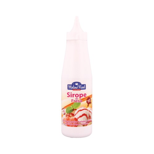 MOLINO REAL Sirope de fresa 300 gr,