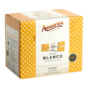 AZUCARERA Azúcar blanco en sobres AZUCARERA 300 g.
