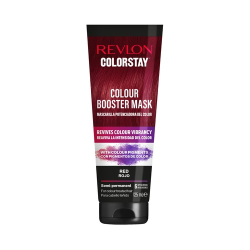 REVLON Colorstay tono rojo Mascarilla potenciadora del color para cabello teñido 125 ml.