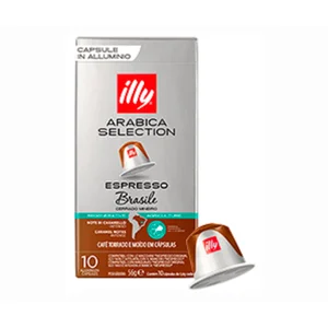 ILLY Café cápsulas origen Brasil 10 unds 57 g.
