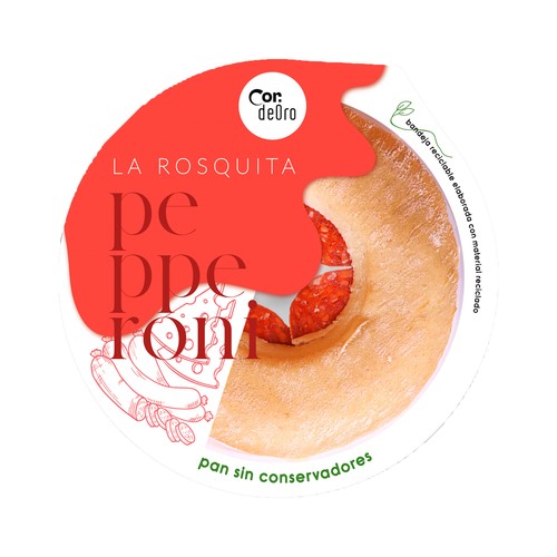 DEORO Rosquita de pepperoni 190 g.