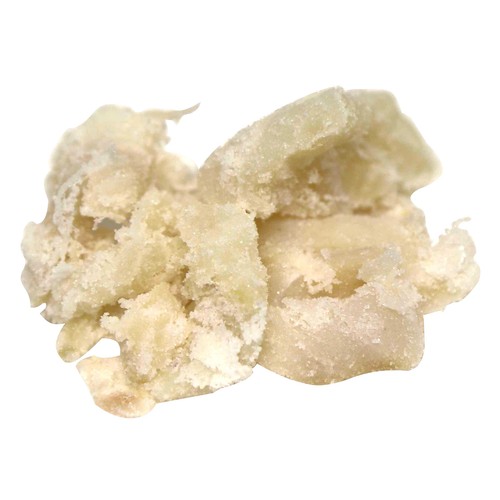 Bacalao salado desmigado.