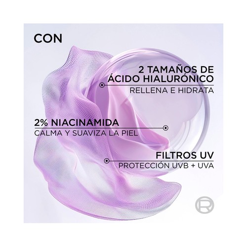 L´ORÉAL PARIS Revitalift filler Crema hidratante y rellenadora con FPS 30 40 ml.
