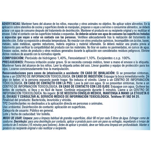 LA SALUD Desinfectante de oxígeno activo original 1l.
