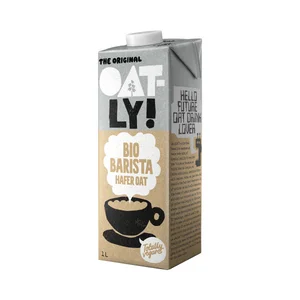 OAT-LY! Bio barista Bebida vegetal de avena ecológica, especial para el café 1 l.