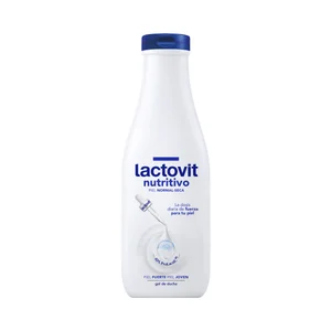 LACTOVIT Nutritivo Gel de baño o ducha nutritivo para pieles normales a secas 550 ml.