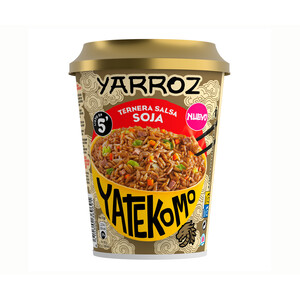 Imagen de YATEKOMO Yarroz de ternera con salsa soja yatekomo 84 g.