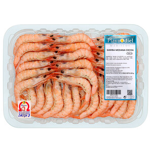 Imagen de PLAYA ODIEL Bandeja de gamba cocida 250 g.