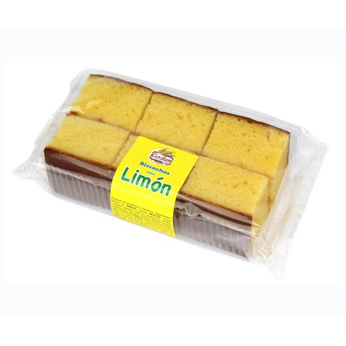CODAN Bizcocho de limón 6 uds. 360 g.