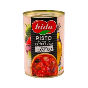Imagen de HIDA Pisto de verduras estilo casero frasco de 400 g.