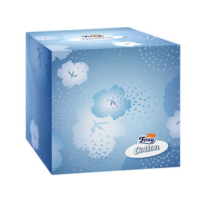 Imagen de FOXY Tissues de celulosa faciales FOXY Cotton 60 uds