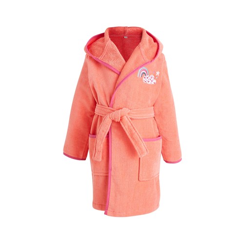 Albornoz para niños con capucha, talla 2/4.