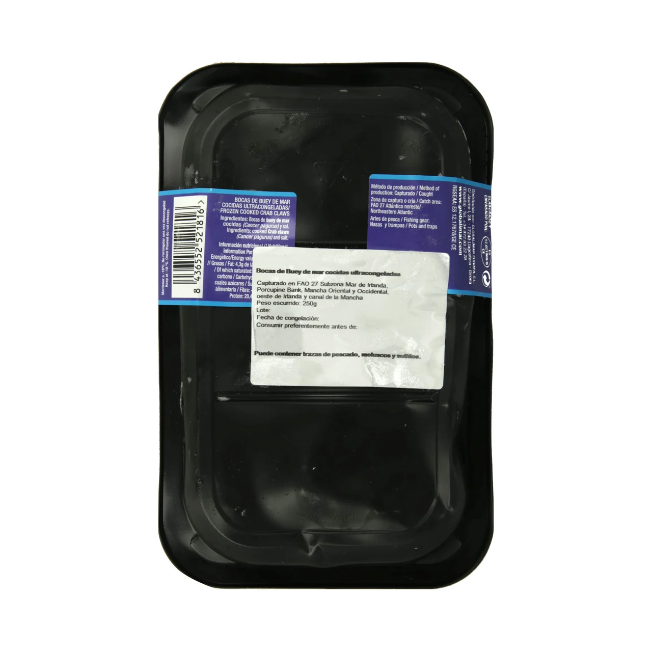 ALIGATOR Bocas de buey de mar cocidas y ultracongeladas ALIGATOR 250 g.