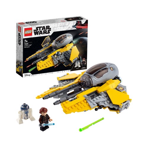 Juego de contrucción Interceptor Jedi™ de Anakin con 248 piezas, LEGO Star Wars 75281.