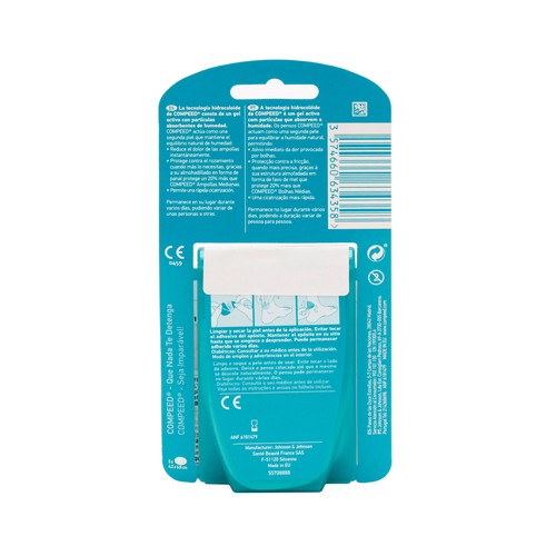 COMPEED Apósito antiampollas de tamaño mediano COMPEED Extreme 5 uds.