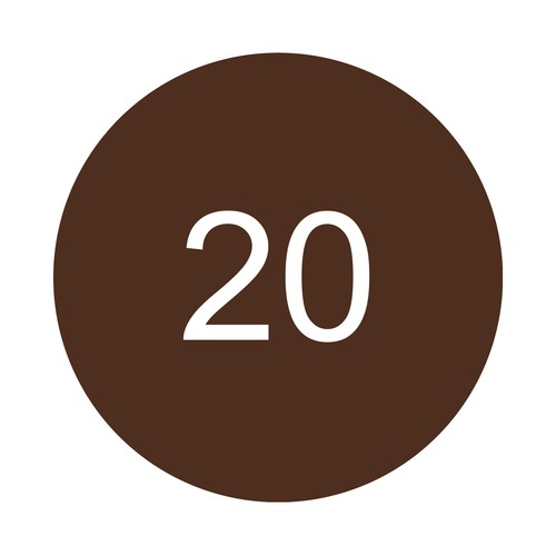 ESSENCE tono 020 Brown Lápiz delineador (eyeliner) de larga duración.