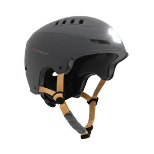 Casco protector para patinete, talla S/M, color  gris antracita, homologado y ajutable, OLSSON AND BROTHERS Urban Light.