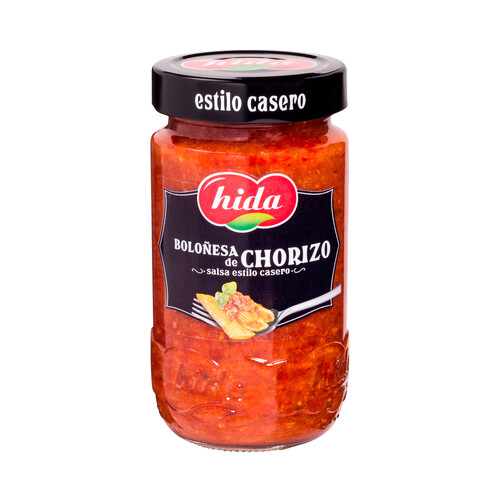 HIDA Salsa de chorizo, estilo casero HIDA 350 g.