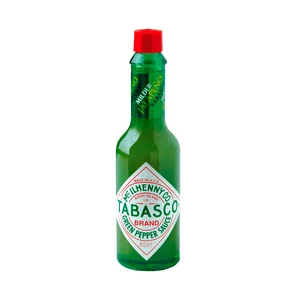 Mc.ILHENNY Salsa de tabasco con jalapeños frasco de 60 ml.